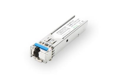 Digitus 155 Mbps BiDi WDM SFP Module, Up to 20km Singlemode, LC Simplex Connector 100Base-BX, Tx1310nm/Rx1550nm