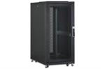 DIGITUS 26U server cabinet, 1260x600x1000 mm, color black RAL 9005 perforated door