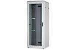 Digitus 36U network cabinet, 1787x800x800 mm glass front door and double wing opening rear door color grey (RAL 7035)