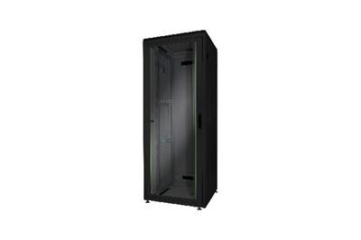 Digitus 42U network cabinet 2053x800x800 mm, color black RAL 9005 glass door