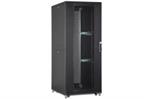 DIGITUS 47U server cabinet, 2192x800x1000 mm, color black RAL 9005 perforated door