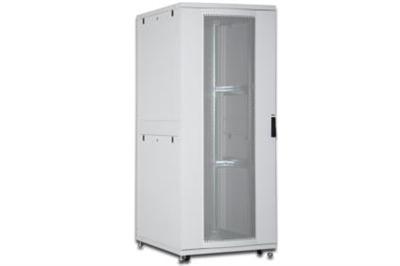 DIGITUS 47U server cabinet, 2192x800x1000 mm, color grey RAL 7035 perforated door