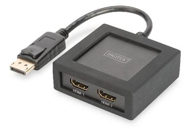 Digitus 4K DisplayPort - HDMI Splitter, 1x2