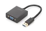 Digitus Adaptér USB 3.0 na VGA,vstupní USB 1080p,výstupní VGA