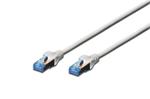 Digitus CAT 5e F-UTP patch cable, PVC AWG 26/7, length 10 m, color grey