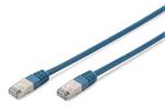 Digitus CAT 5e SF-UTP patch cable, Cu, PVC AWG 26/7, length 2 m, color blue