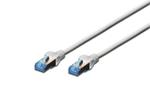 Digitus CAT 5e SF-UTP patch cable, PVC AWG 26/7, length 10 m, color grey