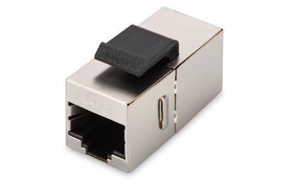 Digitus CAT 6 modular coupler, shielded RJ45 to RJ45, for panel connection