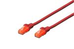 Digitus CAT 6 U-UTP patch cable, Cu, LSZH AWG 26/7, length 0.25 m, color red