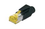 Digitus CAT 6A modular RJ45 Plug, Hirose TM31, 8P8C, shielded, for round cable, incl. hood   1pcs