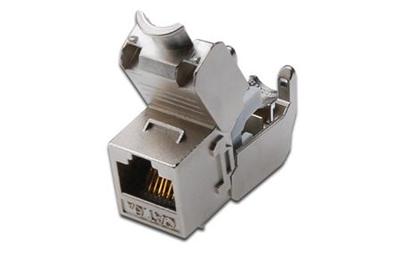 DIGITUS CAT6A Keystone Jack stíněný, RJ45 to LSA Toolfree