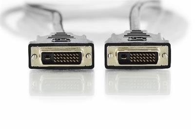 Digitus DVI connection cable, DVI(24+1) M/M, 2.0m, DVI-D Dual Link, bl