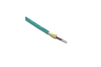 Digitus Fiber Optic Installation Cable, OM3, 8 Fibers, Indoor/Outdoor, AI-DQ(ZN)BH8G50/125µ Multimode, Length 1m