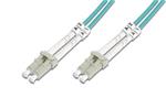 Digitus Fiber Optic Patch Cord, LC to LC Multimode 50/125 µ, Duplex Length 15m, Class OM3