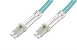 DIGITUS Fiber Optic Patch Cord, LC to LC, Multimode OM4 - 50/125 µ, Duplex Length 10m