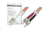 Digitus Fiber Optic Patch Cord, LC to ST Multimode, OM1, 62.5/125 µ, Duplex Length 5m