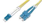 Digitus Fiber Optic Patch Cord SC (APC) to LC (PC), Singlemode 09/125 µ, Duplex Length 1 m