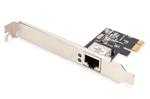 DIGITUS Gigabit Ethernet PCI Express síťová karta, nízkoprofilový držák, Realtek RTL8111H