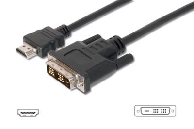 Digitus HDMI/A na DVI připojovací kabel , 2M