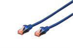 Digitus Patch Cable, CAT 6 S-FTP, AWG 27/7, LSOH, Měď, modrý 2m