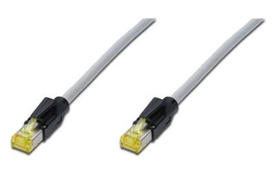 Digitus Patch Cable,CAT 6A S-FTP PimF, LSOH, AWG 27/7,Grey 0,5m