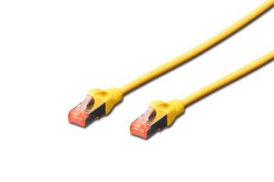 Digitus Patch Cable,S-FTP, CAT 6, AWG 26, žlutý 5m