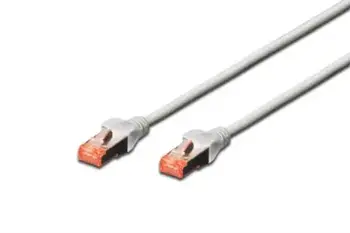 Digitus Patch Cable,S-FTP, CAT 6, AWG 27/7, LSOH, Měď, šedý 2m