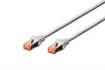 Digitus Patch Cable,S-FTP, CAT 6, AWG 27/7, LSOH, Měď, šedý 2m