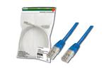 Digitus Patch Cable, UTP, CAT 5e, AWG 26/7, modrý, 0,5m