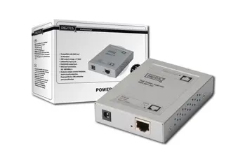 DIGITUS PoE+ Injector, 802.3at, 10/100 Mbps Output max. 48V, 27W