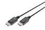 Digitus propojovací kabel DisplayPort, DP M/M, 5,0 m, s blokováním, DP, 1,1 a