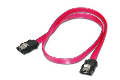 Digitus SATA II/III připojovací kabel, UL 21149, 0,3m kovová západka