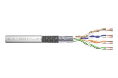 Digitus SF-UTP kabel drát AWG26/7, měď, Cat.5e, box 305m