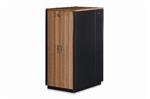 Digitus SOUNDproof Cabinet 2110x750x1130 mm, wooden surface teak metal parts black RAL 9005