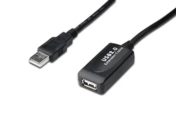 Digitus USB 2.0 aktivní prodlužovací kabel 15m