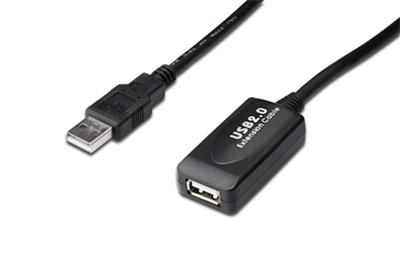 Digitus USB 2.0 aktivní prodlužovací kabel 25m