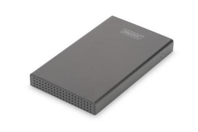 Digitus USB 3.0-SATA SSD / HDD, 2,5 ", 9,5 a 7,5 mm SSD / HDD, hliníkové kryt, bez použití nářadí, chipset: JMS578