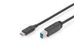 Digitus USB Type-C™ connection cable,  Type-C™ to B