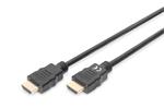 DIGITUS Vysokorychlostní propojovací kabel HDMI, typ A St / St, 2,0 m, s Ethernetem, Ultra HD 60p, zlatý, černý