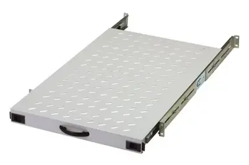 Digitus výsuvná police pro rack hl.1000mm, šedá 483x720x50, 80 Kg