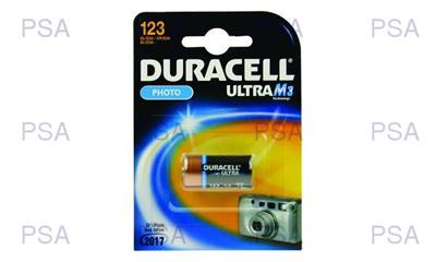 DURACELL Baterie - Baterie do digitálního fotoaparátu Rollei DL123 Battery, 3V, 500 mAh (Rechargeable)