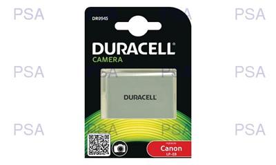 DURACELL Baterie - pro digitální fotoaparát nahrazuje Canon LP-E8, 7,4 V, 1020 mAh