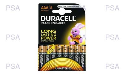 Duracell MN2400B8 Plus Power AAA - 8 Pack