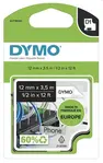 Dymo páska do tiskárny štítků,černý tisk/bílý podklad,12mm,3.5m,D1 flex.nylon