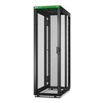 Easy Rack 600mm/42U/1200mm , with Roof, castors,feet and 4 Brackets, No Side panels,Bottom, black