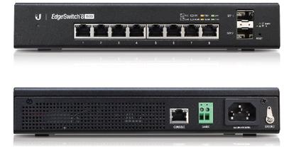 EdgeSwitch ES-8-150W - 8x GLAN, 2x SFP, POE+, 150W