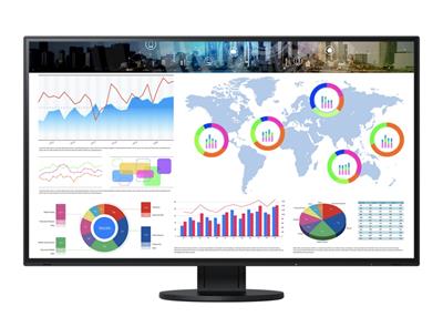 EIZO 31,5" EV3285-BK, IPS-LED, 4K UHD, 350 cd/m2, 1300:1, USB-C, DP, HDMI, černý