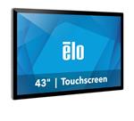 Elo 4303L 43" LCD Monitor, FHD, HDMI 1.4 & DisplayPort 1.2, Projected Capacitive 40-Touch with Palm Rejection, černá