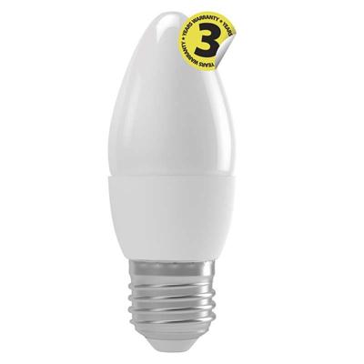 Emos LED žárovka CANDLE, 4W/30W E27, NW neutrální bílá, 330 lm, Classic A+