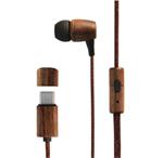 ENERGY Earphones Eco Walnut Wood (Type C, In-ear, Sustainable wood, Hemp cable, Mic, Control Talk)